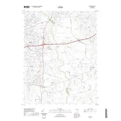 2019 Map of Bowie, 2019 Print