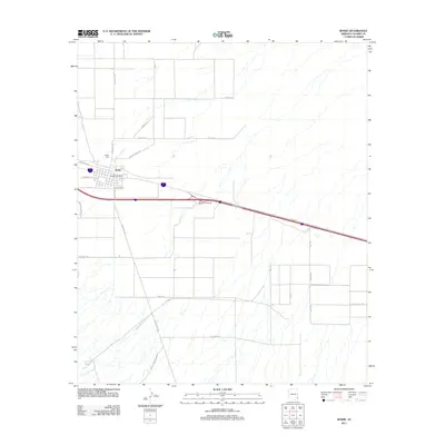 2011 Map of Bowie, 2011 Print