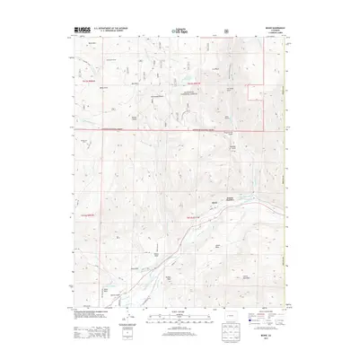 2013 Map of Bowie, 2013 Print