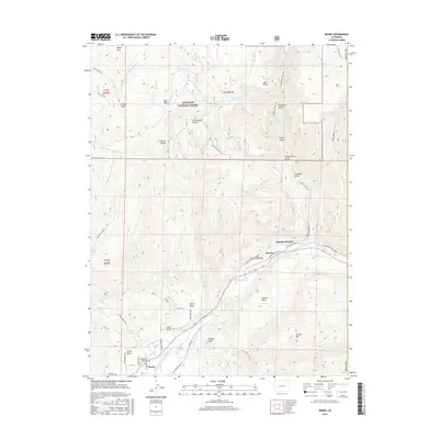 2016 Map of Bowie, 2016 Print