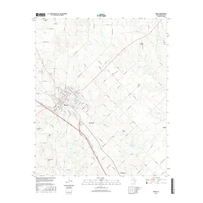 2016 Map of Bowie, 2016 Print