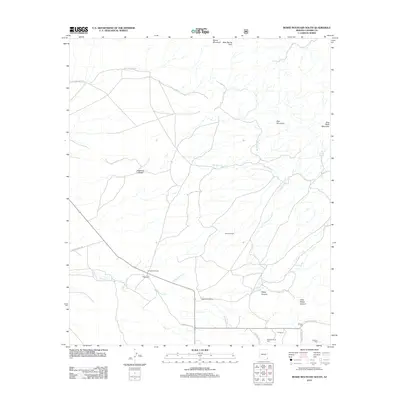 2012 Map of Bowie Mountain South, 2012 Print