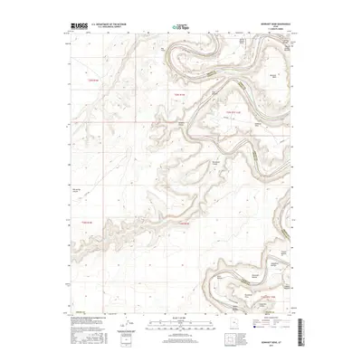 2017 Map of Bowknot Bend, 2017 Print