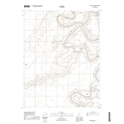 2020 Map of Bowknot Bend, 2020 Print