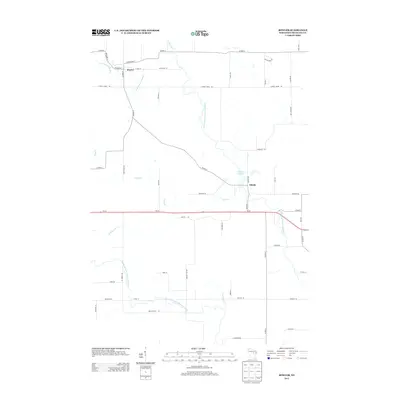 2013 Map of Bowler, 2013 Print
