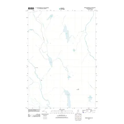 2011 Map of Bowlin Brook, 2011 Print