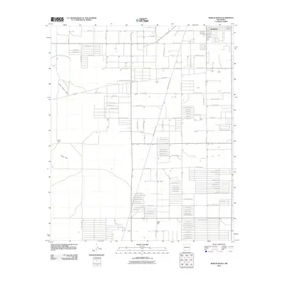 2010 Map of Bowlin Ranch, 2010 Print