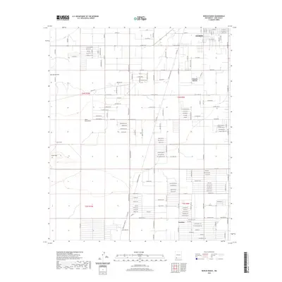 2020 Map of Bowlin Ranch, 2020 Print