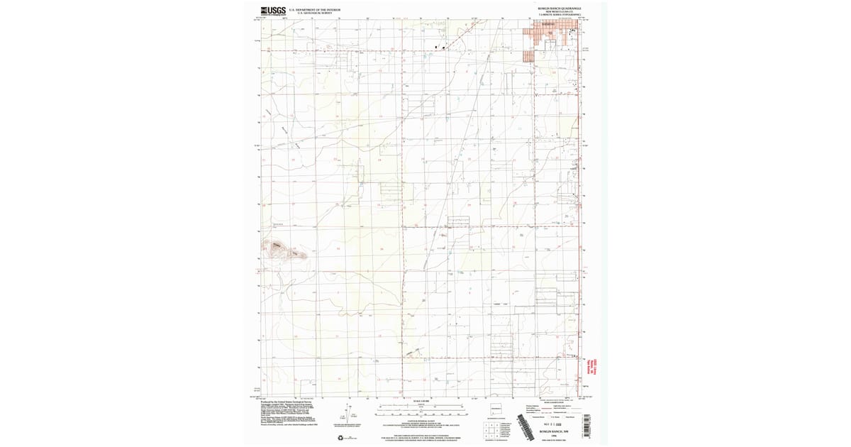 1990s Maps of Deming, NM | Pastmaps
