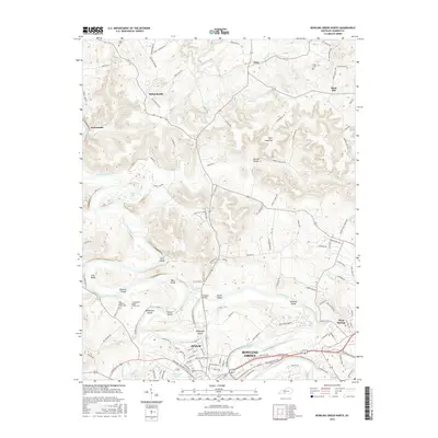 2016 Map of Bowling Green North, 2016 Print