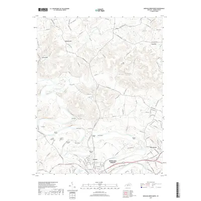 2019 Map of Bowling Green North, 2019 Print