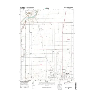 2013 Map of Bowling Green North, 2013 Print