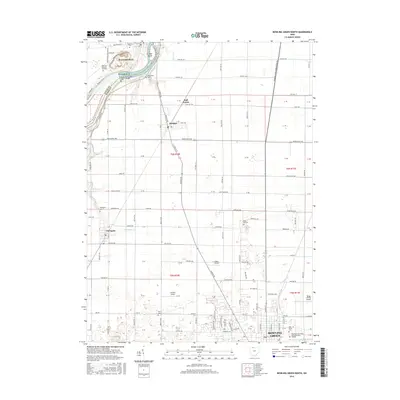 2016 Map of Bowling Green North, 2016 Print