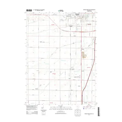 2013 Map of Bowling Green South, 2013 Print