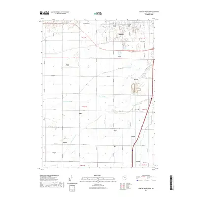 2019 Map of Bowling Green South, 2019 Print