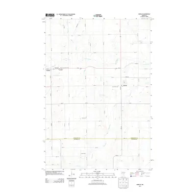 2013 Map of Bowlus, 2013 Print
