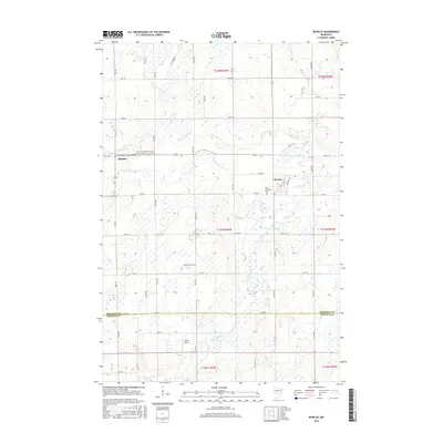 2016 Map of Bowlus, 2016 Print