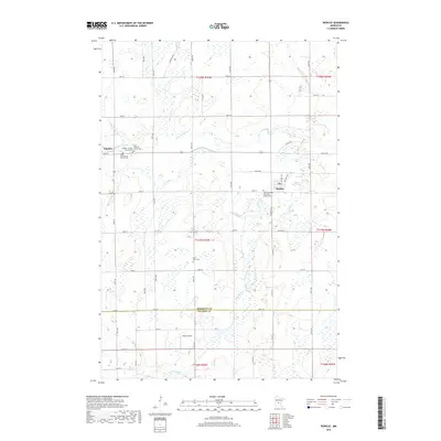2019 Map of Bowlus, 2019 Print