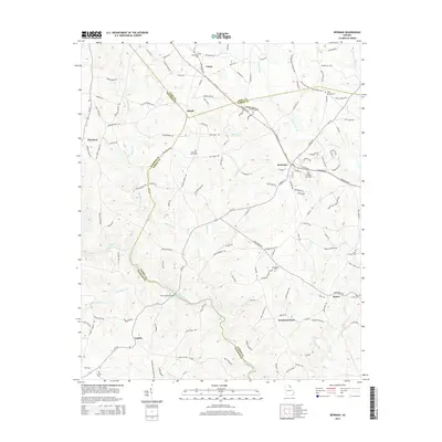 2014 Map of Bowman, 2014 Print