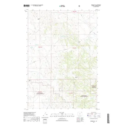 2017 Map of Bowman Hill, 2017 Print