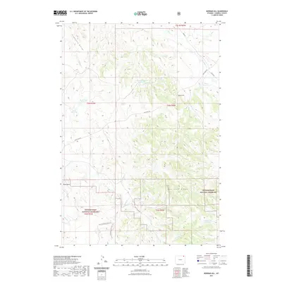 2021 Map of Bowman Hill, 2021 Print