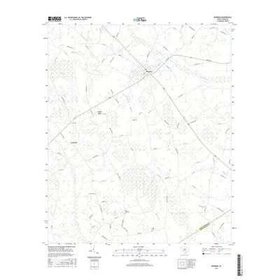 2017 Map of Bowman, 2017 Print