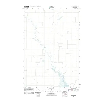 2011 Map of Bowman SE, 2011 Print