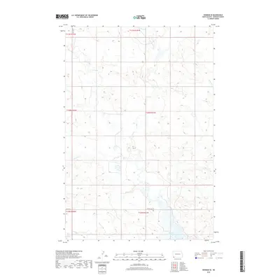2018 Map of Bowman SE, 2018 Print