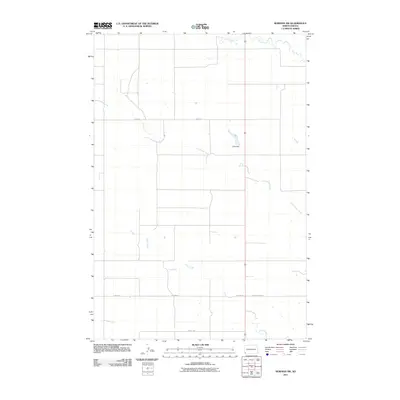 2011 Map of Bowman SW, 2011 Print
