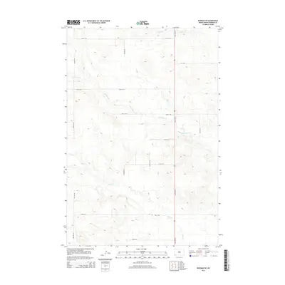 2014 Map of Bowman SW, 2014 Print