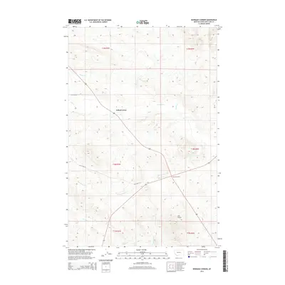 2014 Map of Bowmans Corners, 2014 Print