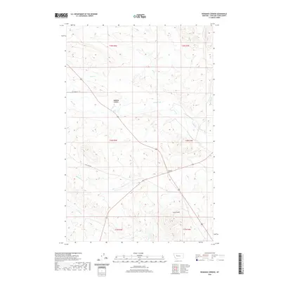 2020 Map of Bowmans Corners, 2020 Print