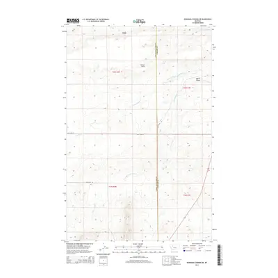 2014 Map of Bowmans Corners NE, 2014 Print