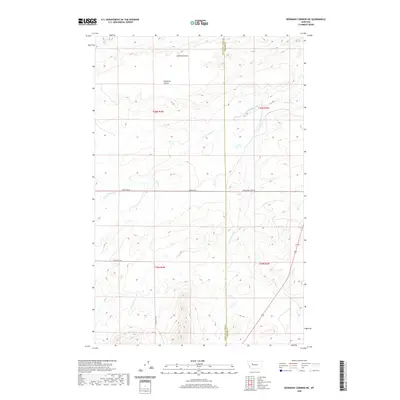 2020 Map of Bowmans Corners NE, 2020 Print