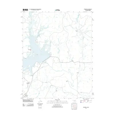 2012 Map of Bowring, 2012 Print