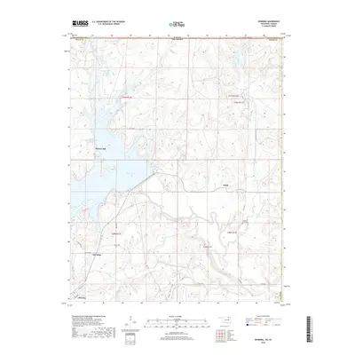 2018 Map of Bowring, 2018 Print