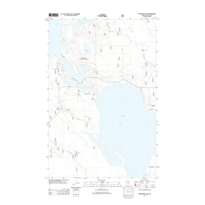 2013 Map of Bowstring Lake, 2013 Print