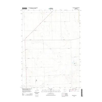 2014 Map of Box Butte, 2014 Print