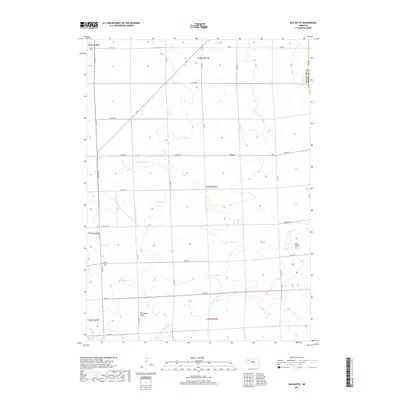 2017 Map of Box Butte, 2017 Print