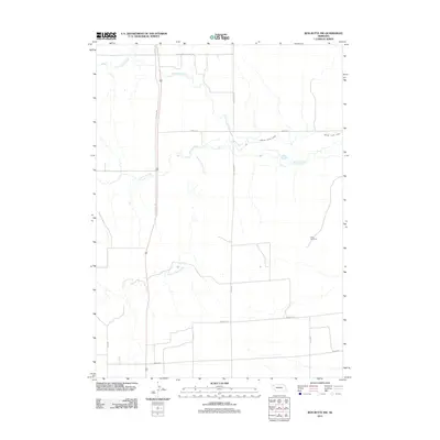 2011 Map of Box Butte NW, 2011 Print