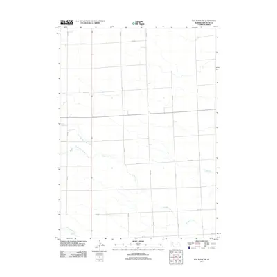 2011 Map of Box Butte SW, 2011 Print