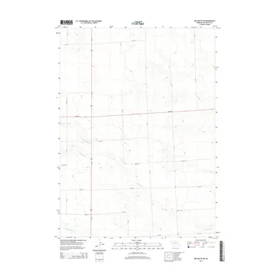 2014 Map of Box Butte SW, 2014 Print