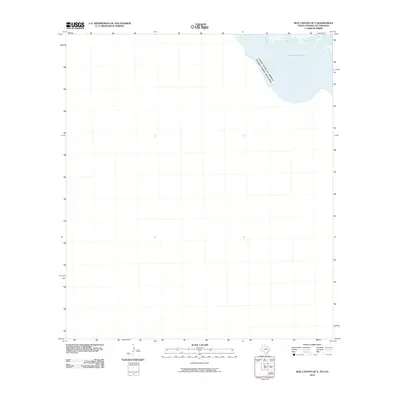 2010 Map of Box Canyon OE S, 2010 Print