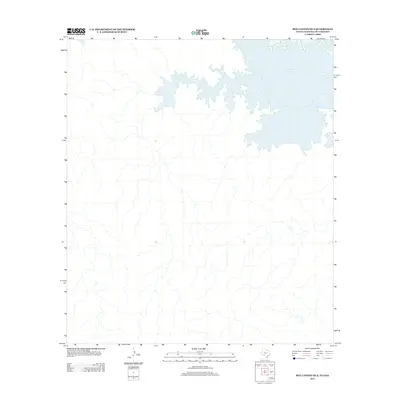 2013 Map of Box Canyon OE S, 2013 Print