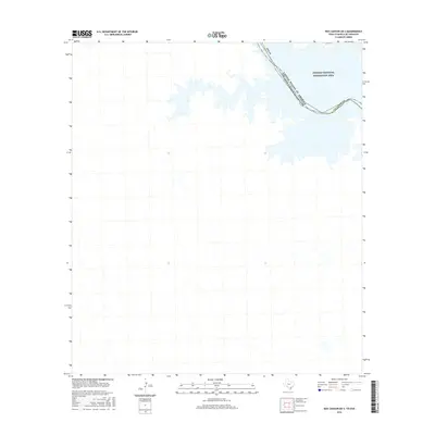 2016 Map of Box Canyon OE S, 2016 Print