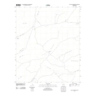 2010 Map of Box Canyon Ranch, 2010 Print
