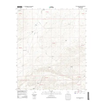 2013 Map of Box Canyon Ranch, 2013 Print