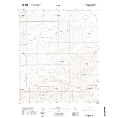 2020 Map of Box Canyon Ranch, 2020 Print