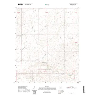 2023 Map of Box Canyon Ranch, 2023 Print
