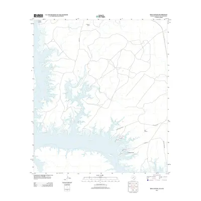 2013 Map of Box Canyon, 2013 Print